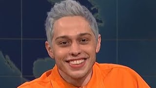 Pete Davidson GUSHES About Ariana Grande on SNL [upl. by Ykciv]