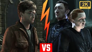 Harry Potter vs The Carrows Alecto amp Amycus ● Harry Potter and the Deathly Hallows [upl. by Gwenny]