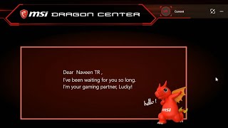 How To Download amp Install MSI Dragon Center Latest Version [upl. by Anikat]