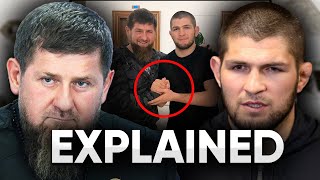 The beef between Khabib and the Chechen warlord EXPLAINED [upl. by Anestassia]