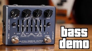 Darkglass Alpha Omega Ultra Bass Demo [upl. by Tessy]