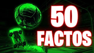 50 FACTOS SOBRE ROCKET LEAGUE [upl. by Elkraps]