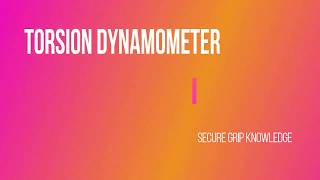 Torsion Dynamometer [upl. by Arah]