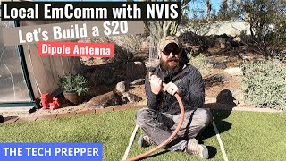 Local Emergency Communications with NVIS  Lets Build an 80m40m Dipole [upl. by Zalea]