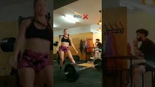 Entrenamiento crossfit halterofilia motivation entretenimiento strongwomen [upl. by Ramyaj]