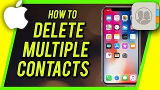 How to Delete Multiple Contacts From iPhone [upl. by Zetnod]