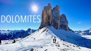 DOLOMITES in 4K  Most spectacular mountains in the Italian Alps [upl. by Lib854]