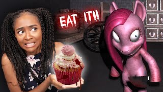 DO NOT EAT PINKIE PIES CUPCAKE  Pinkie Pie Cupcake Party [upl. by Udale576]