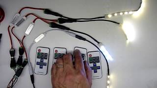 LED One Color Remote Control Programming [upl. by Therine]