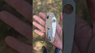 Spyderco Manix 2 XL  The Widest Crucarta [upl. by Ylas]