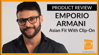 Emporio Armani EA4115F Asian Fit With Clip On Eyeglasses Review [upl. by Assadah]