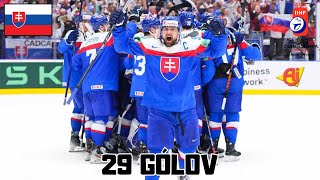 VŠETKY GÓLY SLOVENSKA NA MAJSTROVSTVÁCH SVETA V HOKEJI 2024 [upl. by Esom]