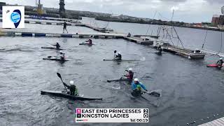 Canoe Polo UK National Championships 2024  Women Final  East End Princesses vs Kingston Ladies [upl. by Nazler]