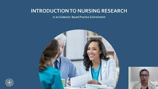 Introduction to Nursing research and EvidenceBased PracticeEBP Nursing Research 1 [upl. by Acinnod]