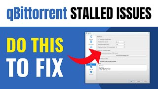 How to Resolve QBittorrent Stalled Issues  Full Guide 2024 [upl. by Eekram]