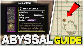 How to Unlock Abyssal Fishing FULL GUIDE Research Assistant  Dredge [upl. by On]