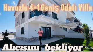 DENİZE YAKIN KOMUMDA 41 SATILIK VİLLA 🏡 [upl. by Etan]