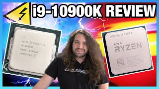 Intel Core i910900K CPU Review amp Benchmarks Gaming Overclocking vs AMD Ryzen 3900X amp More [upl. by Amoreta]