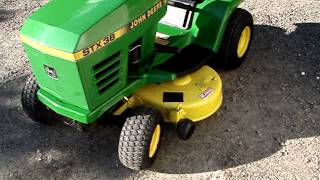 John Deere STX38 quotFlakeyquot is done [upl. by Bengt]