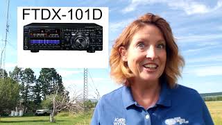 Yaesu FTDX101D Review with Ham Radio Outlet [upl. by Anirac]