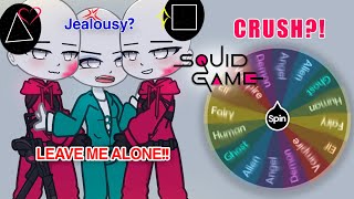 Making a ‘Couple’ OC Trio  BOLD x BOLD SQUID GAME EDITIONSpin The Wheel  Gacha Challenge [upl. by Tnerual]