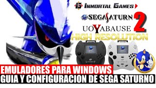 Emulador de SEGA SATURN Yaba Sanshiro 2 2021  Configuración Perfecta [upl. by Damalus571]