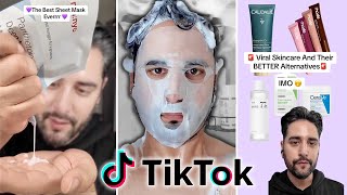 Viral Skincare Products amp Their BETTER Alternatives  Tiktok Skincare Compilation [upl. by Candless]