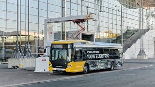 Fully electric Scania Citywide makes the rounds at IAA [upl. by Kippar]