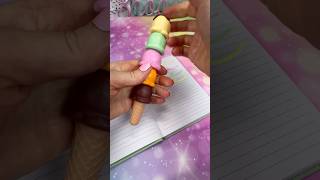 Ice cream Highlighters Stationery Back to School asmr stationery backtoschool [upl. by Neetsirk47]