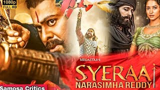 Sye Raa Narasimha Reddy Latest South Hindi Dubbed Action Upcoming Movie Review Reaction Viedo [upl. by Ynamad]