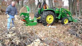 Wallenstein BX42 Wood Chipper [upl. by Neleag]