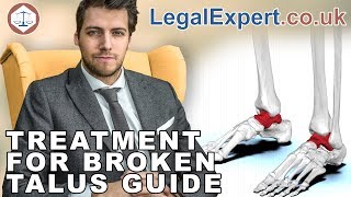 Broken Talus Treatment Guide  2021  UK [upl. by Gamal130]