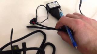 BiXenon HID wiring harness explained [upl. by Nerra600]