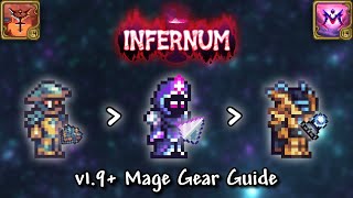 Calamity Infernum Mode Mage Gear Progression Guide Terraria v144 [upl. by Gaultiero]