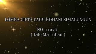 111076 Dilo Ma Tuhan Cipt Dosky Agreeva Sinaga  GKPS Cibubur [upl. by Whitney]