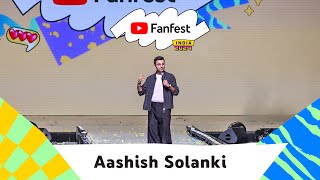 Aashish Solanki  YouTube Fanfest India 2024 [upl. by Acirahs]