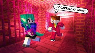 UCIEKAMY Z RÓŻOWEGO WIĘZIENIA  Minecraft  CZOKLET I GAENALI [upl. by Anana]