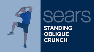 Exercise Tips Standing Oblique Crunch [upl. by Yajnas]