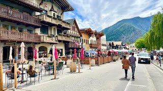 Leisurely Stroll Through quotGerman Townquot Leavenworth WA 🇩🇪 [upl. by Stockmon]