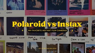 Polaroid Now Plus vs Instax Mini Evo  A review of my favorite instant film cameras [upl. by Ahsa]