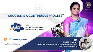 Mohita Sharma KBC 12 WINNER LIVE Webinar  EDUKEMY  18th Dec [upl. by Carlota969]