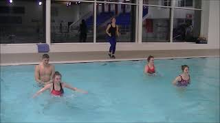 Aqua Aerobics  Team HIIT [upl. by Anivlem]