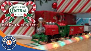 Lionel Junction Christmas Set with Lighted Track [upl. by Kenney]