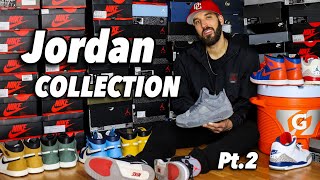 JORDAN SNEAKER COLLECTION PT 2 BEST OF THE BEST  MY FAVORITE AIR JORDANS [upl. by Imuya]