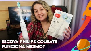 Unboxing da Escova Elétrica Colgate Sonic Pro 50  Veja como ela funciona [upl. by Uohk]