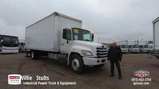 2013 Hino 268A 26ft Box Truck For Sale with Lift Gate  Stock 42150 [upl. by Assyn]