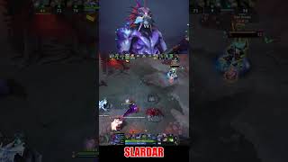 Slardar Rampage in 40 Second 🔥Easy 1650 Golds 🔥 Dota2 Rampage dota2gameplay [upl. by Harbot879]