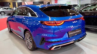 Kia PROCEED GTLine 2022  FIRST LOOK amp visual REVIEW Blue Flame [upl. by Elfstan]