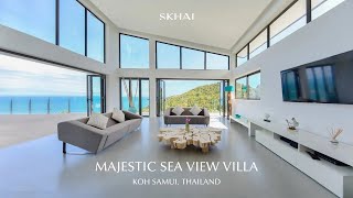 Magnificent Sea View amp Pool Villa  Koh Samui Thailand [upl. by Enitsua145]