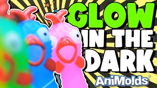 Animolds® Squeeze Me GLOW IN THE DARK Chicken 🐔✨ [upl. by Lynnell866]